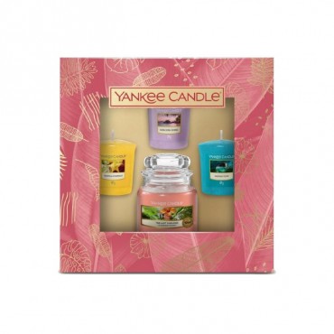 The Last Paradise Zestaw 3 świec sampler + mała świeca Yankee Candle