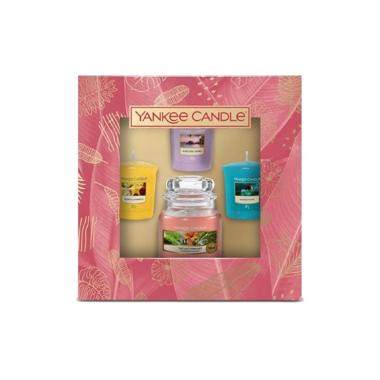 The Last Paradise Zestaw 3 świec sampler + mała świeca Yankee Candle The Last Paradise Zestaw 3 świec sampler + mała świeca Yankee Candle