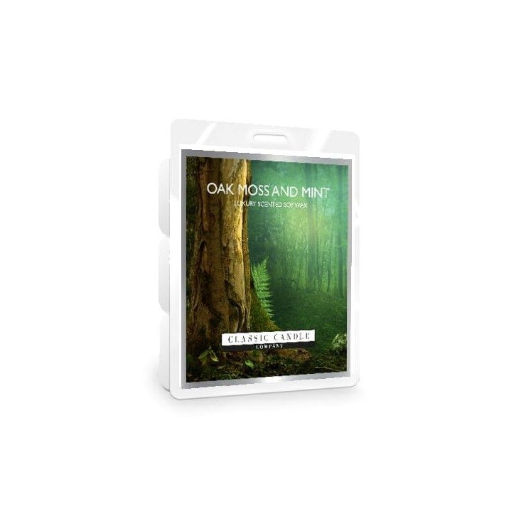 Wosk Oak Moss And Mint Classic Candle