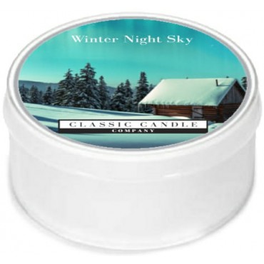 Daylight świeczka Winter`s Night Sky Classic Candle