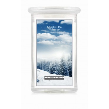 Duża świeca A Winter`s Day Classic Candle