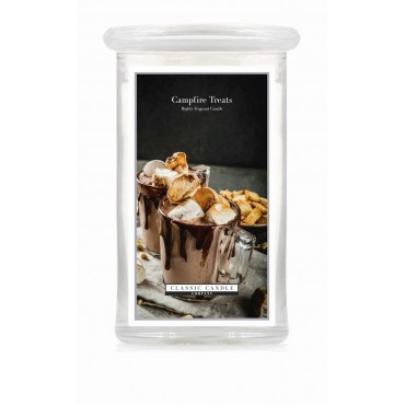Duża świeca Camp Fire Treat Classic Candle