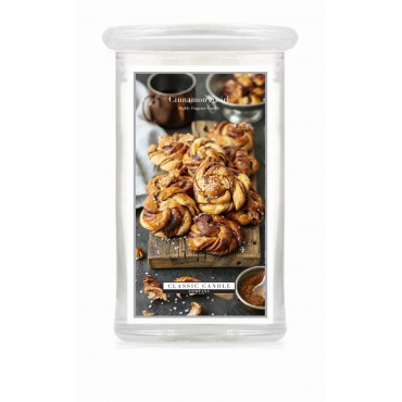 Duża świeca Cinnamon Swirl Classic Candle