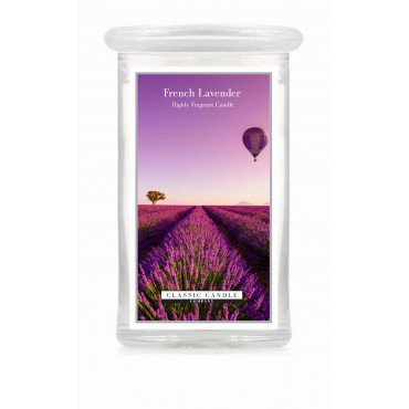 Duża świeca French Lavender Classic Candle