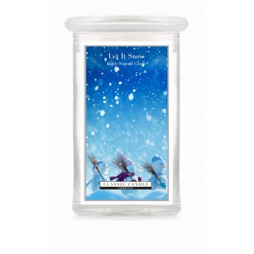 Duża świeca Let It Snow! Classic Candle