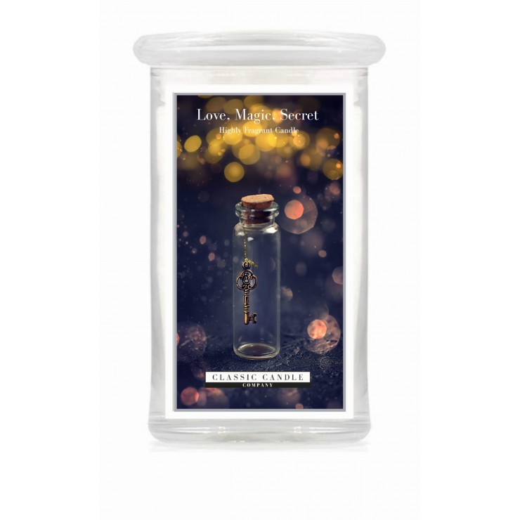 Duża świeca Love Magic Secret Classic Candle