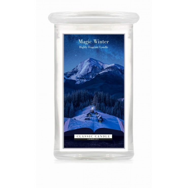 Duża świeca Magic Winter Classic Candle