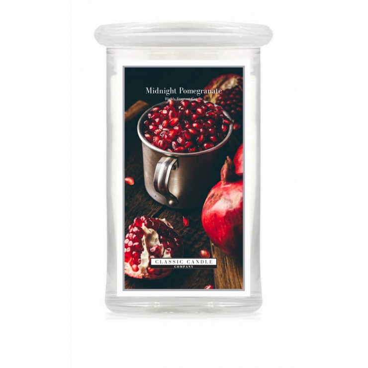 Duża świeca Midnight Pomegranate Classic Candle Duża świeca Midnight Pomegranate Classic Candle