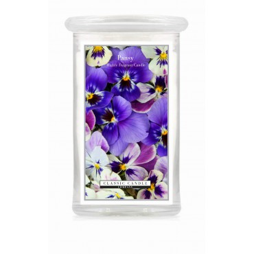Duża świeca Pansy Classic Candle