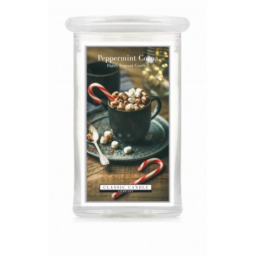 Duża świeca Peppermint Cocoa Classic Candle