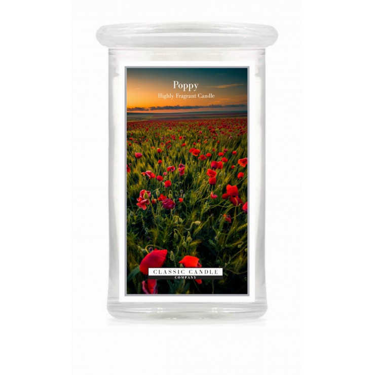 Duża świeca Poppy Classic Candle Duża świeca Poppy Classic Candle
