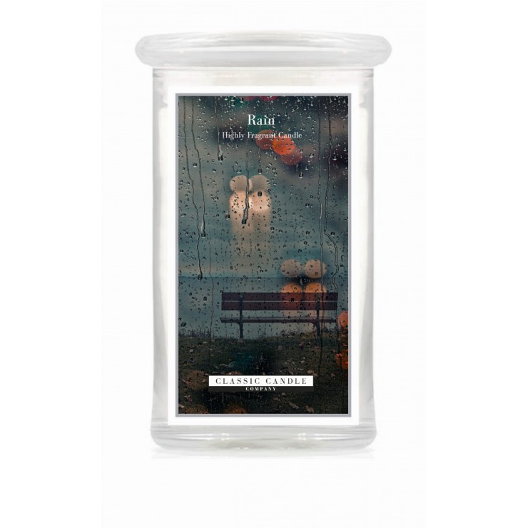 Duża świeca Rain Classic Candle