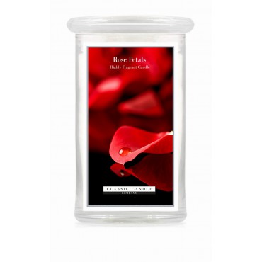 Duża świeca Rose Petals Classic Candle