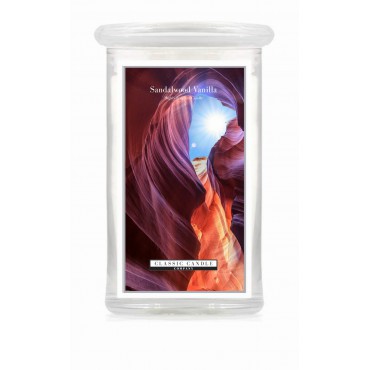 Duża świeca Sandalwood Vanilla Classic Candle