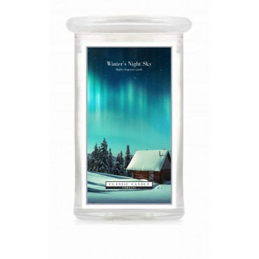 Duża świeca Winter`s Night Sky Classic Candle