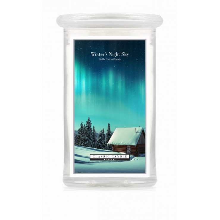 Duża świeca Winter`s Night Sky Classic Candle Duża świeca Winter`s Night Sky Classic Candle