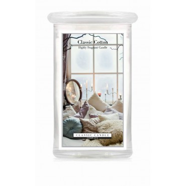 Duża świeca Classic Cotton Classic Candle