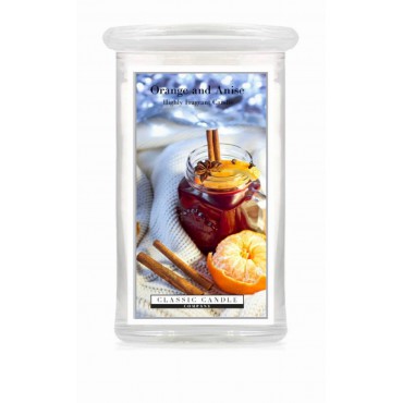 Duża świeca Orange And Anise Classic Candle