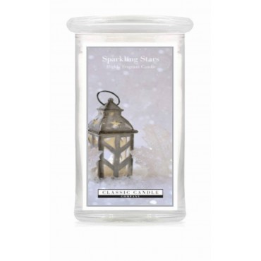 Duża świeca Sparkling Stars Classic Candle