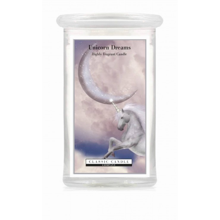 Duża świeca Unicorn Dreams Classic Candle Duża świeca Unicorn Dreams Classic Candle