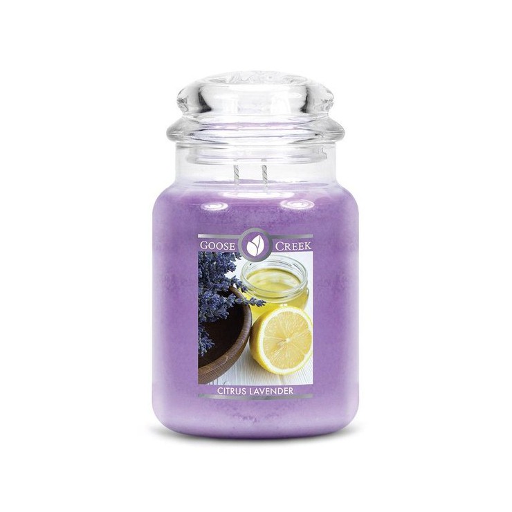 Duża świeca Citrus Lavender Goose Creek Candle Duża świeca Citrus Lavender Goose Creek Candle