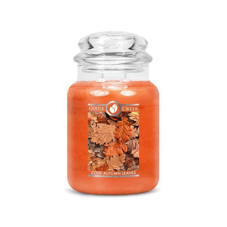 Duża świeca Cold Autumn Leaves Goose Creek Candle Duża świeca Cold Autumn Leaves Goose Creek Candle
