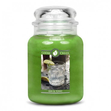 Duża świeca Gin & Tonic Goose Creek Candle