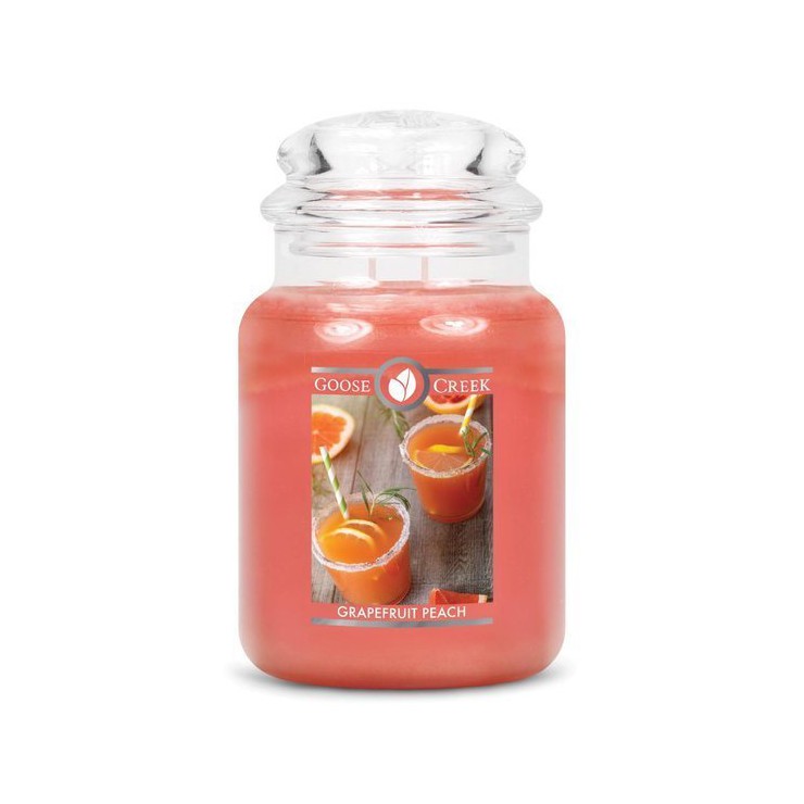 Duża świeca Grapefruit Peach Goose Creek Candle Duża świeca Grapefruit Peach Goose Creek Candle