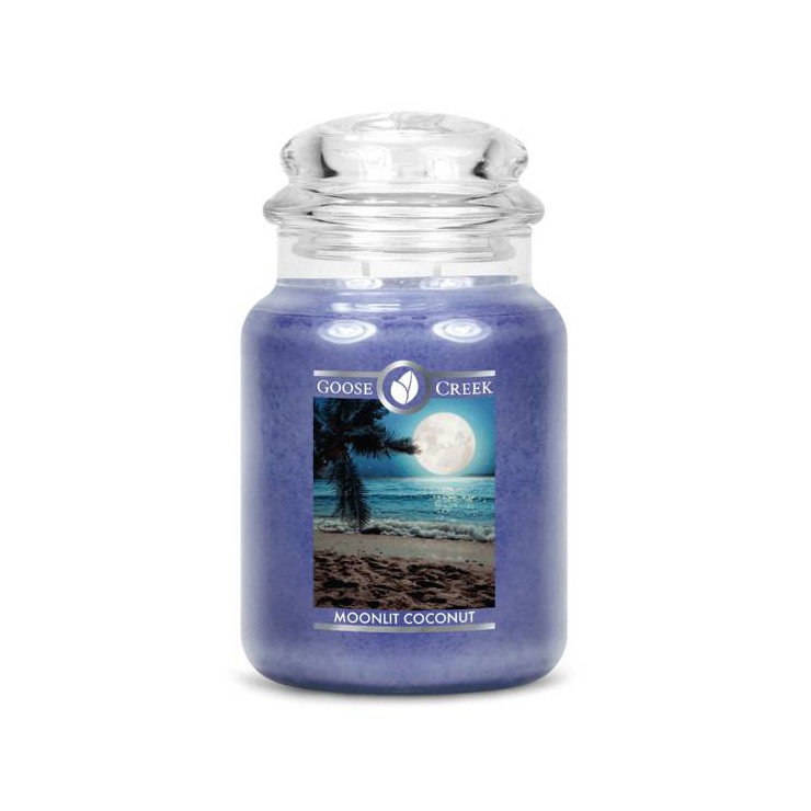 Duża świeca Moonlit Coconut Goose Creek Candle Duża świeca Moonlit Coconut Goose Creek Candle