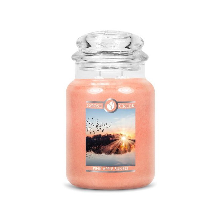Duża świeca Pink Apple Sunset Goose Creek Candle Duża świeca Pink Apple Sunset Goose Creek Candle