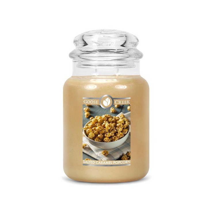 Duża świeca Salted Caramel Popcorn Goose Creek Candle Duża świeca Salted Caramel Popcorn Goose Creek Candle
