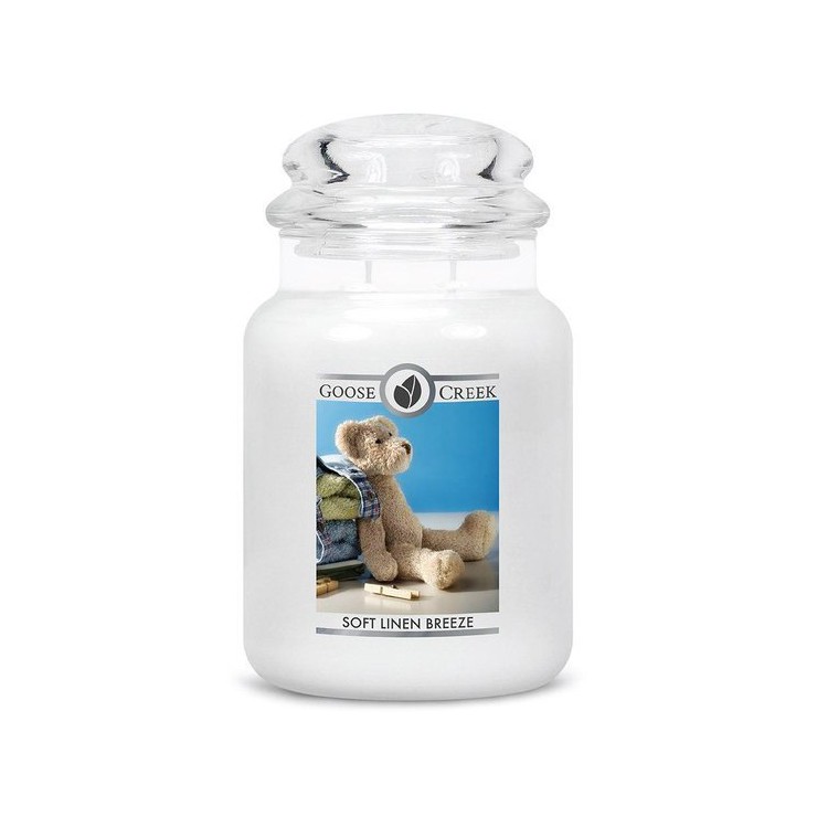Duża świeca Soft Linen Breeze Goose Creek Candle Duża świeca Soft Linen Breeze Goose Creek Candle