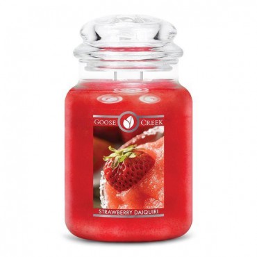Duża świeca Strawberry Daiquiri Goose Creek Candle