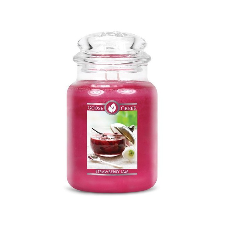 Duża świeca Strawberry Jam Goose Creek Candle Duża świeca Strawberry Jam Goose Creek Candle