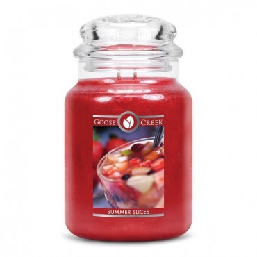 Duża świeca Summer Slices Goose Creek Candle