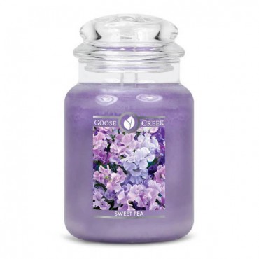 Duża świeca Sweet Pea Goose Creek Candle