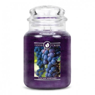 Duża świeca Tuscan Vineyard Goose Creek Candle