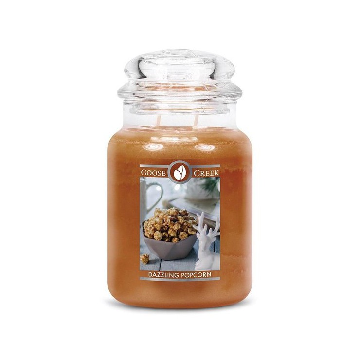 Duża świeca Dazzling Popcorn Goose Creek Candle Duża świeca Dazzling Popcorn Goose Creek Candle