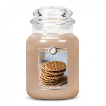 Duża świeca Dutch Stroopwafel Goose Creek Candle