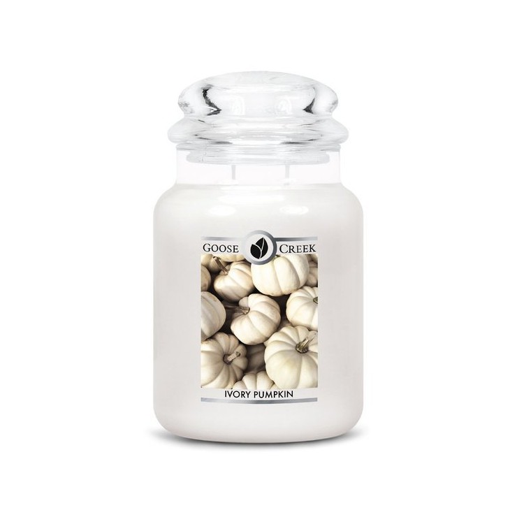 Duża świeca Ivory Pumpkin Goose Creek Candle Duża świeca Ivory Pumpkin Goose Creek Candle