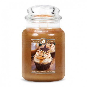 Duża świeca Salted Caramel Cupcake Goose Creek Candle