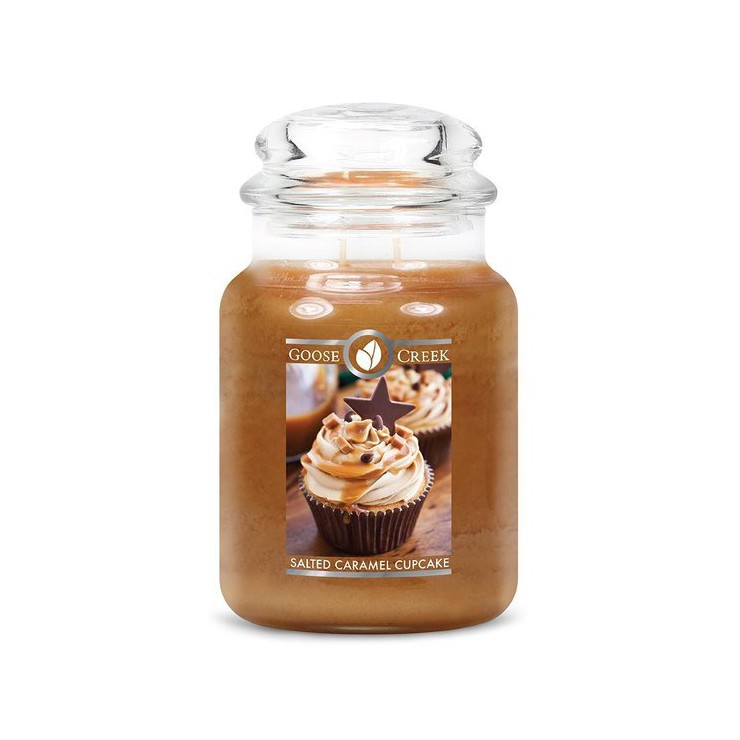 Duża świeca Salted Caramel Cupcake Goose Creek Candle Duża świeca Salted Caramel Cupcake Goose Creek Candle