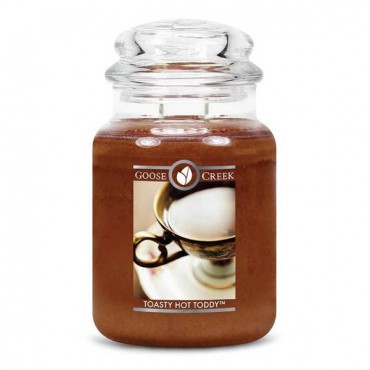 Duża świeca Toasty Hot Toddy Goose Creek Candle