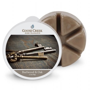 Wosk zapachowy Burlwood & Oak Goose Creek Candle