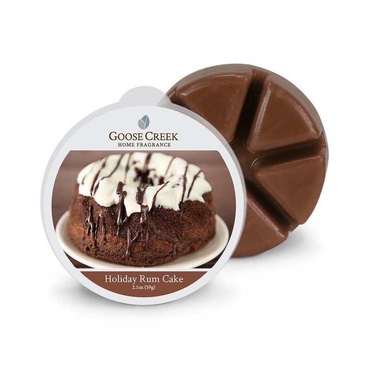 Wosk zapachowy Holiday Rum Cake Goose Creek Candle Wosk zapachowy Holiday Rum Cake Goose Creek Candle