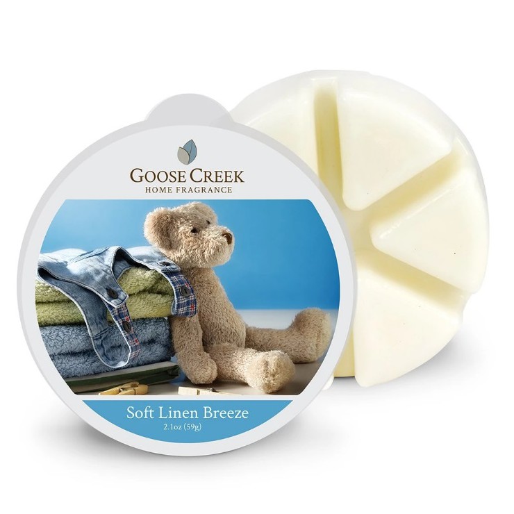 Wosk zapachowy Soft Linen Breeze Goose Creek Candle Wosk zapachowy Soft Linen Breeze Goose Creek Candle