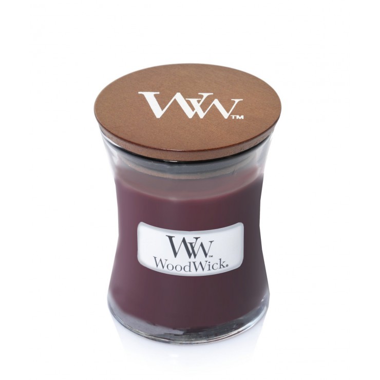 Mała świeca Black Cherry Woodwick
