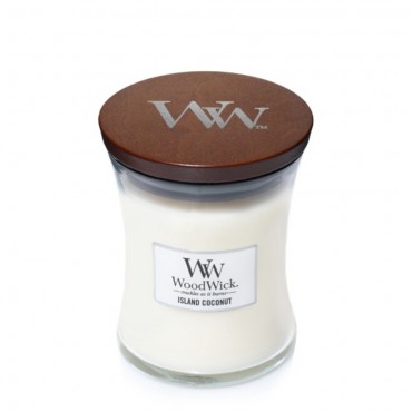 Mała świeca Island Coconut Woodwick