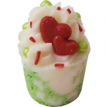 Kremowa babeczka do kąpieli TRUSKAWKOWE MOJITO – Bomb Cosmetics