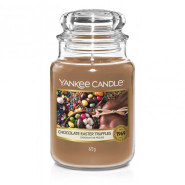 Duża świeca Chocolate Easter Truffles Yankee Candle